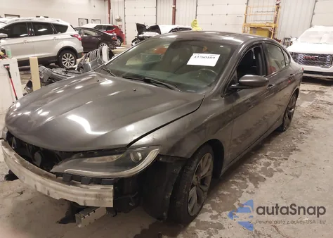 2015 Chrysler 200 S from USA, damaged, VIN 1C3CCCDG0FN636480
